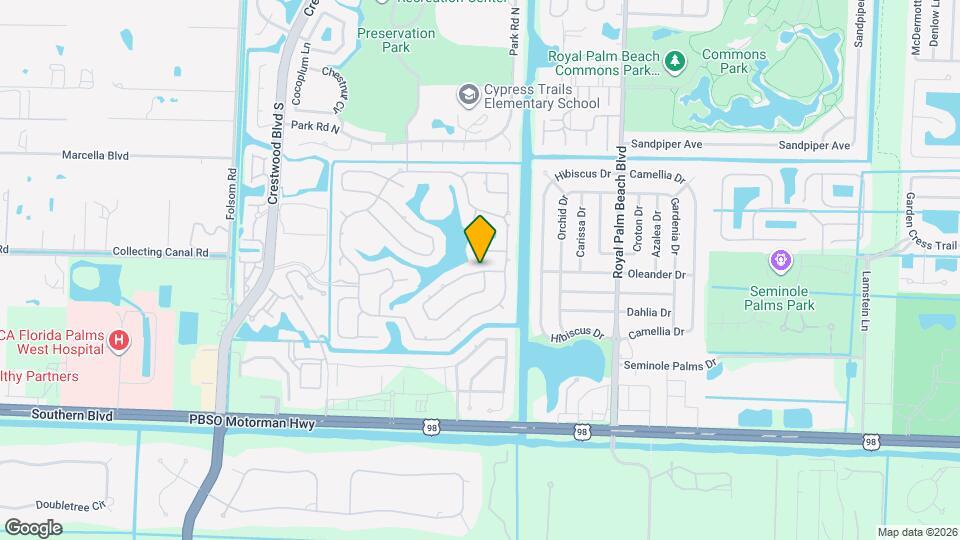106 Fernwood Cres Map and Location Details