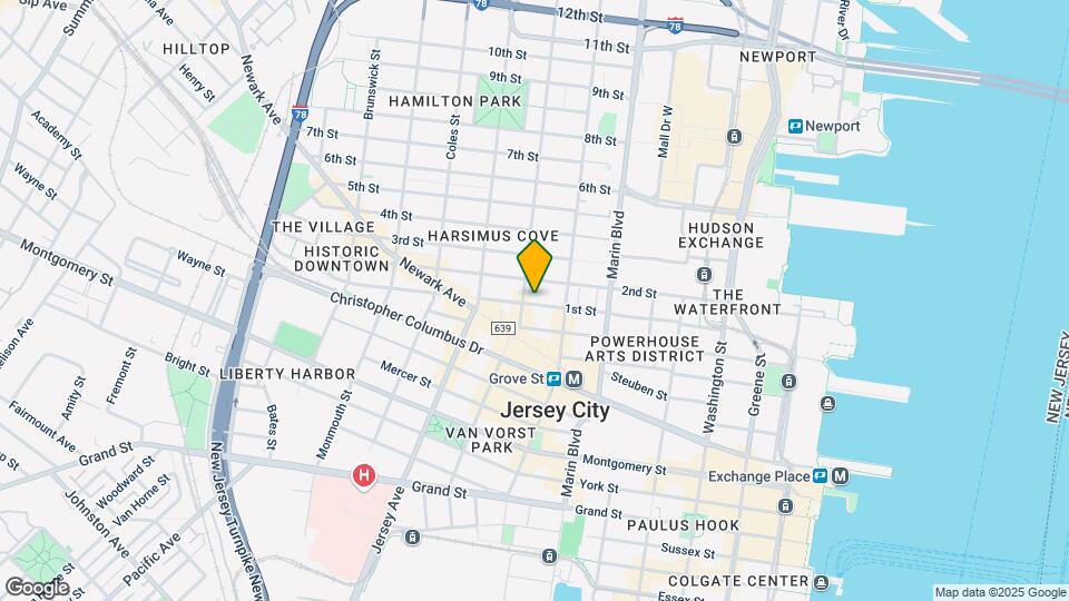 232 1st St Map and Location Details