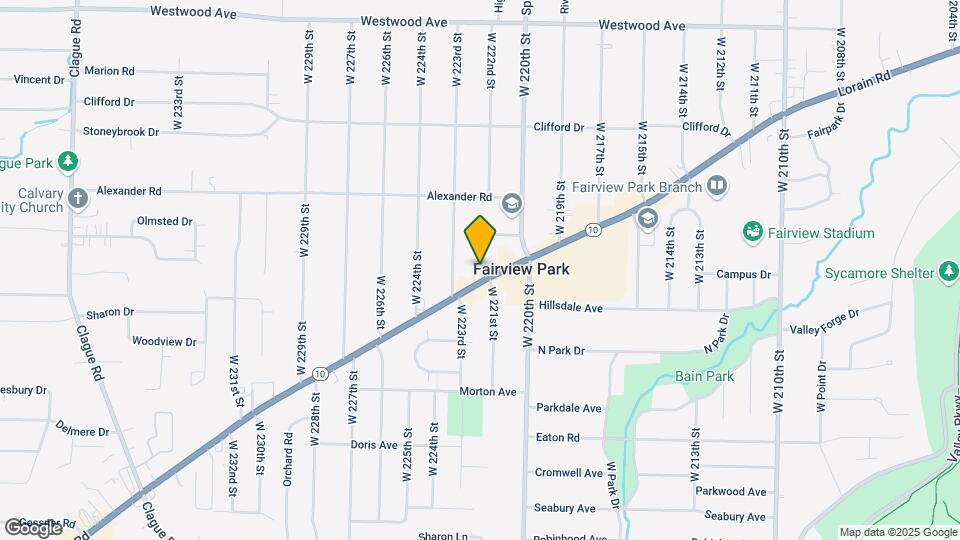 4352 W 222nd St Map and Location Details