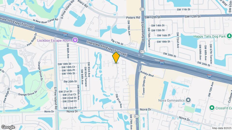 1839 SW 81st Ave Map and Location Details