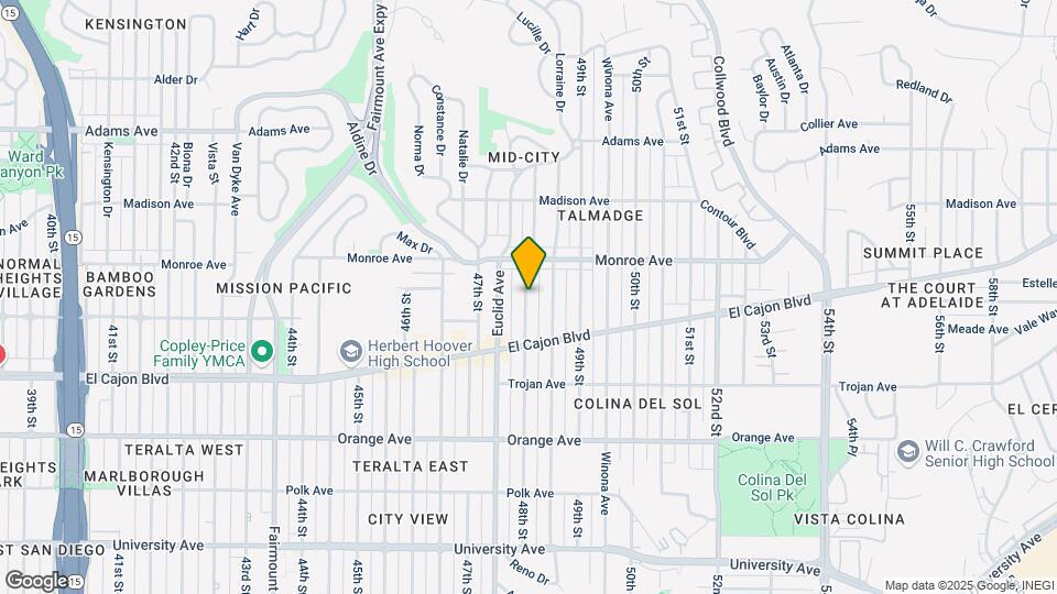 4465 48th St Map and Location Details