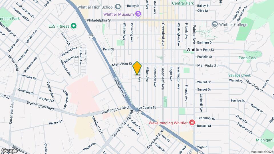 7655 Newlin Ave Map and Location Details