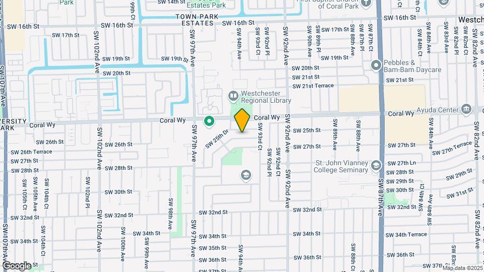 9401 SW 26th St Mapa y Detalles de la Ubicación