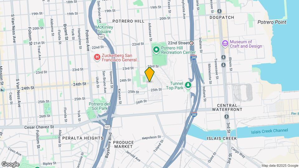 1151 Wisconsin St Map and Location Details