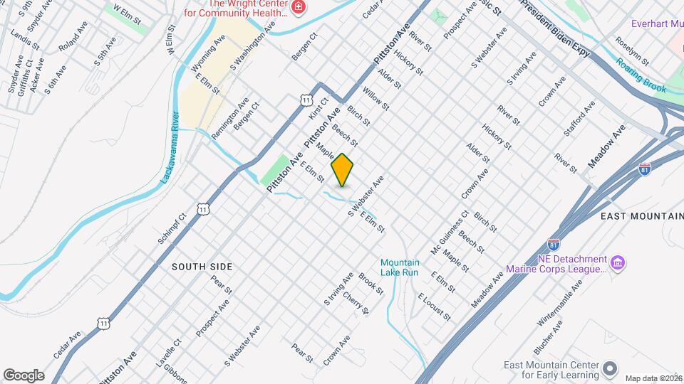 623 E Elm St Mapa y Detalles de la Ubicación