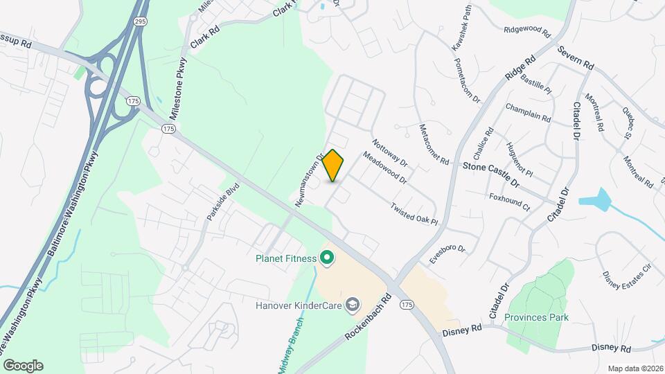 8369 Meadowood Dr Map and Location Details