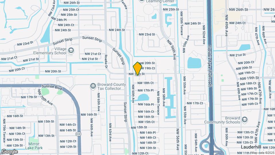1881 NW 59th Way Map and Location Details