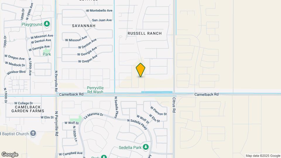 5121 N 181st Dr Map and Location Details