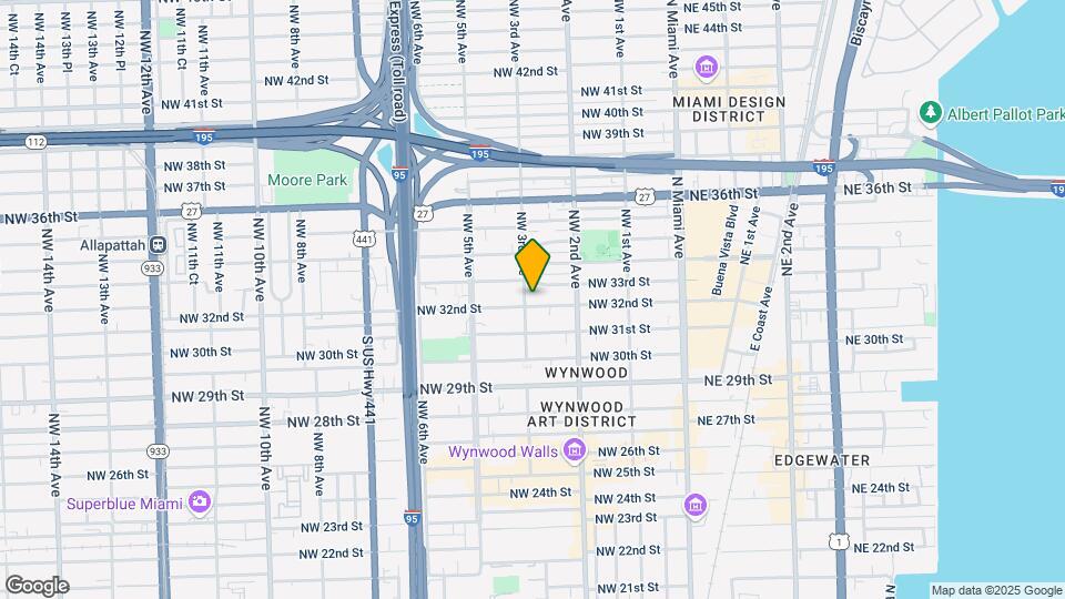 285 NW 32nd St, Unit B2 Map and Location Details