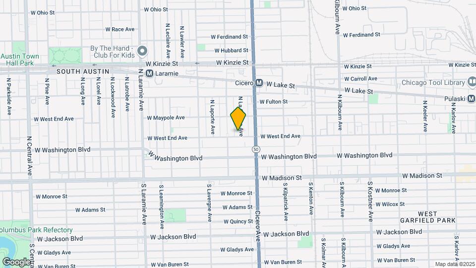 4834 W West End Ave Map and Location Details