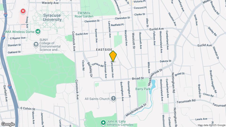 971 Lancaster Ave Map and Location Details