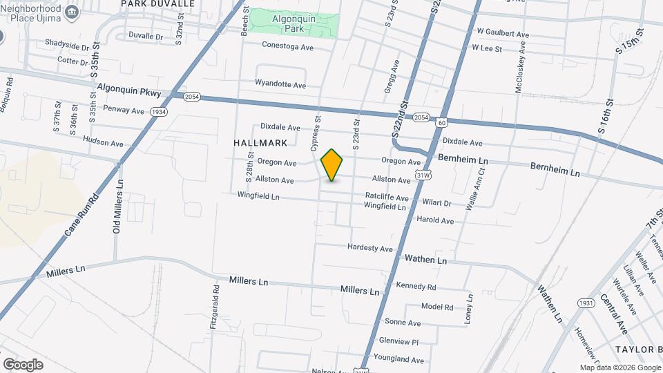 2317 Ratcliffe Ave Map and Location Details