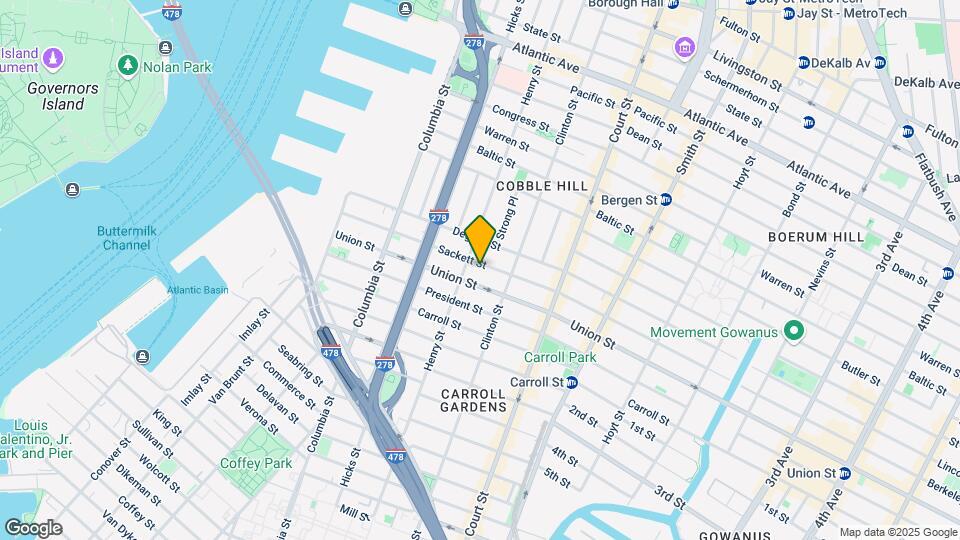 230 Sackett St Map and Location Details