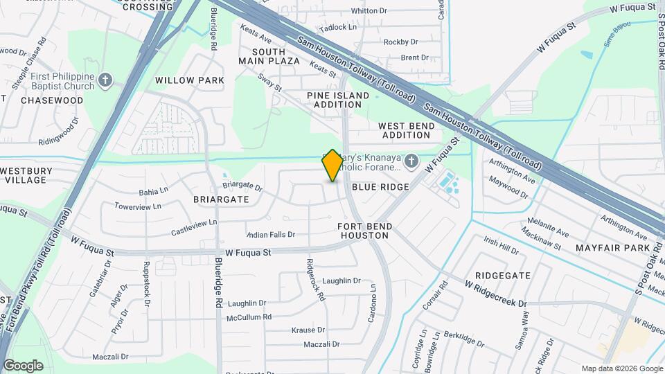 15434 Indian Woods Dr Mapa y Detalles de la Ubicación