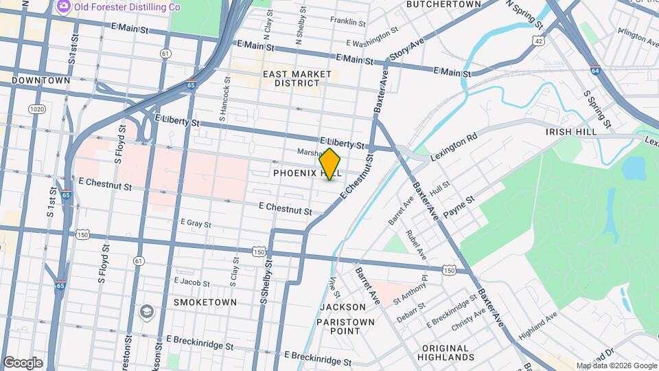 925 E Madison St Map and Location Details