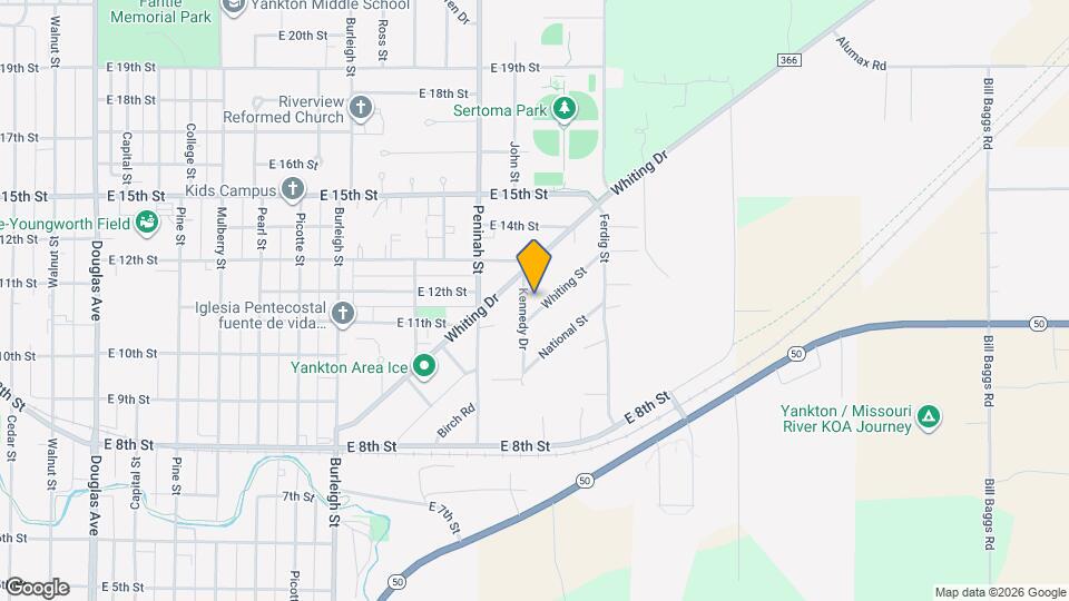 1202 Whiting St Rentals in Yankton, SD