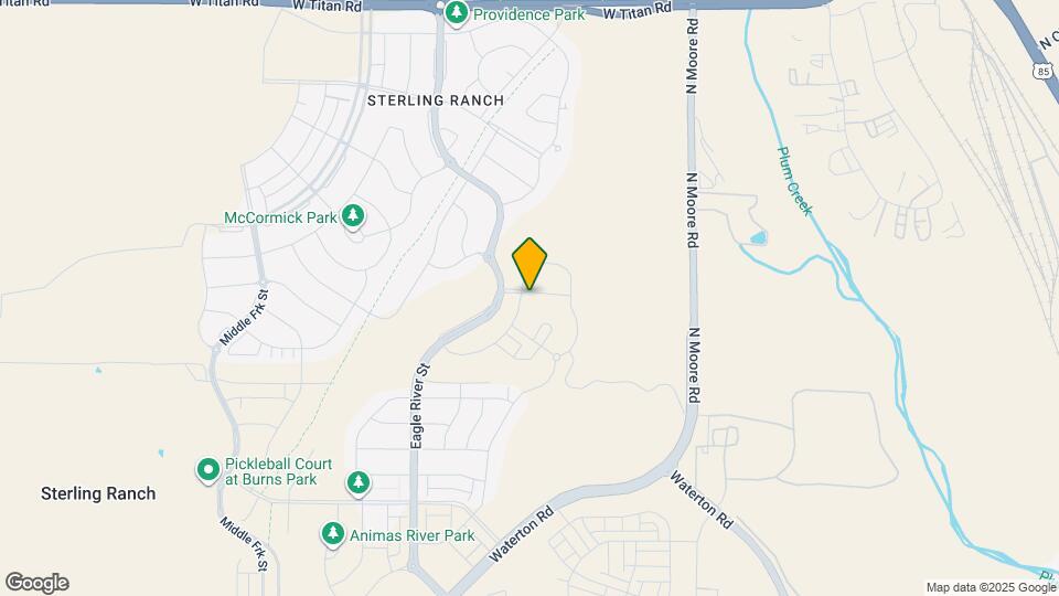 7834 Plateau Creek Ln Map and Location Details