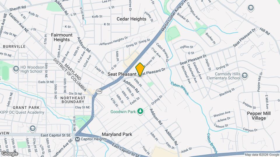 522 70th St Map and Location Details