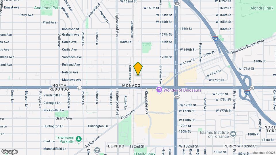 4613 W 173rd St Map and Location Details