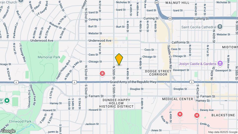 4924 Davenport St Map and Location Details