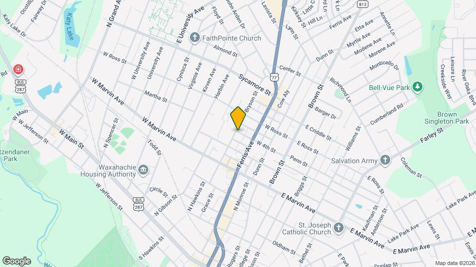 404 Bryson St Mapa y Detalles de la Ubicación