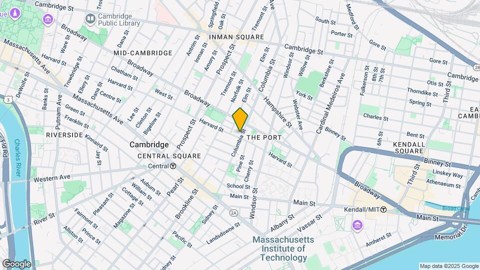 199 Harvard St, Unit 2 Map and Location Details