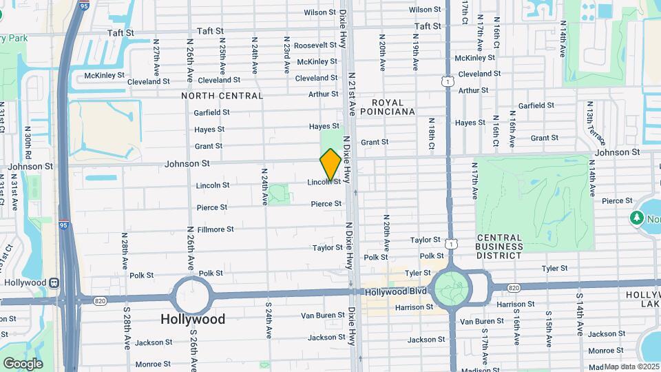 2134 Lincoln St Map and Location Details