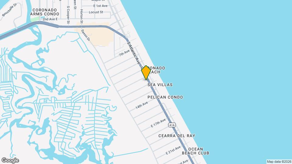 2124 S Atlantic Ave Map and Location Details