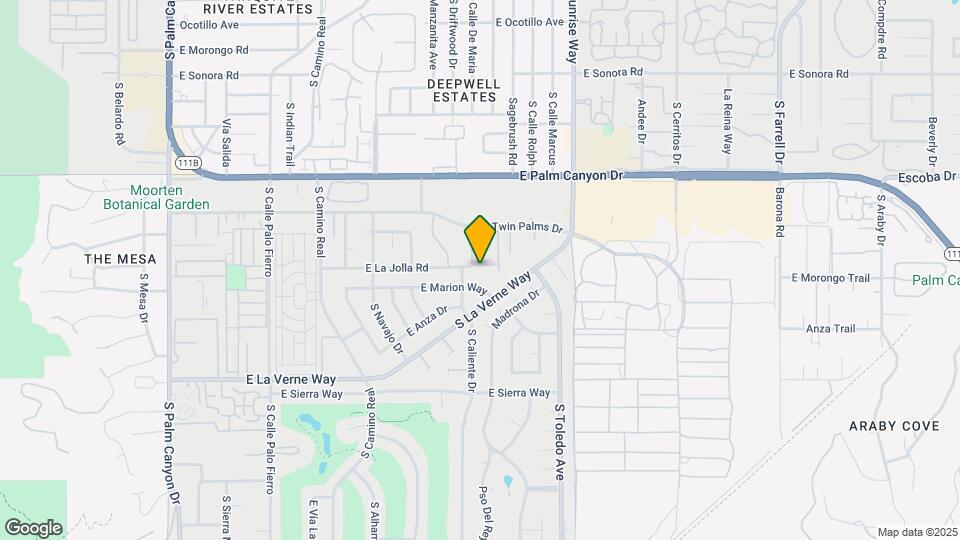 1411 Via Isla Map and Location Details