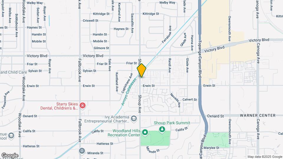 6222 Shoup Ave Map and Location Details
