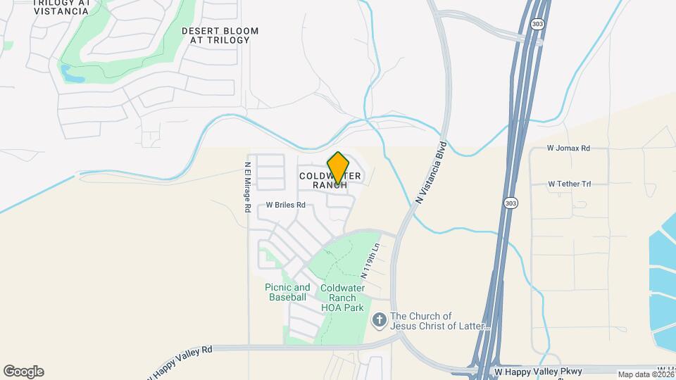 12046 W Hide Trail Map and Location Details