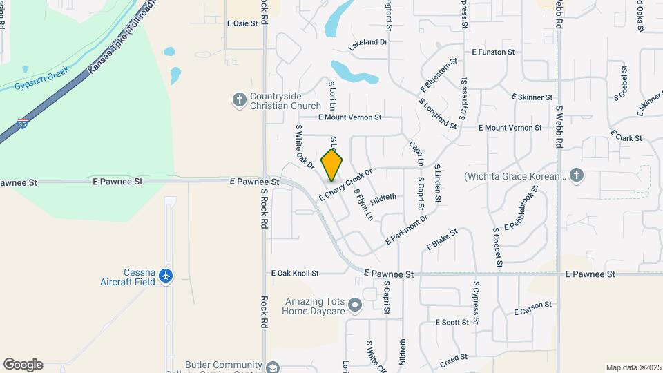 2160 S White Oak Dr Map and Location Details