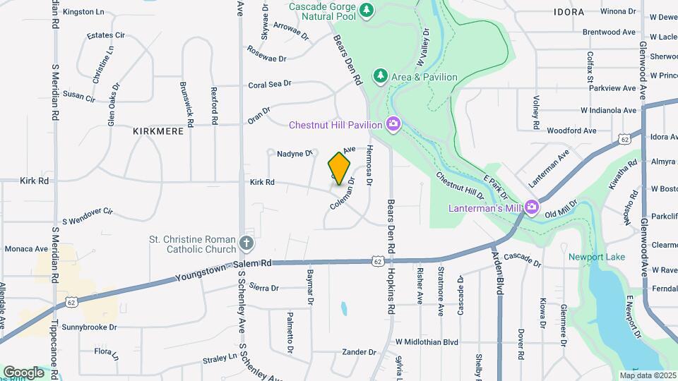 2212 Kirk Rd Map and Location Details