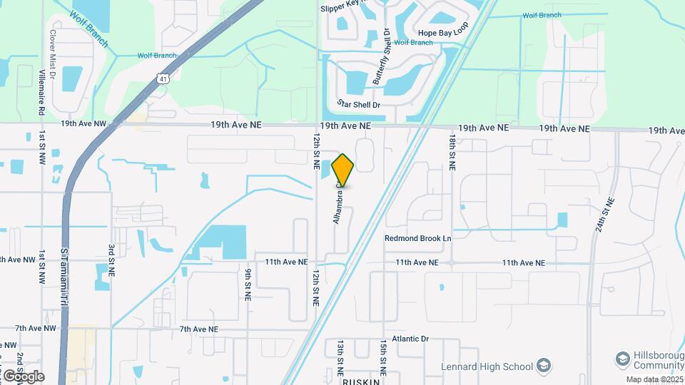 1501 Alhambra Crest Dr Map and Location Details