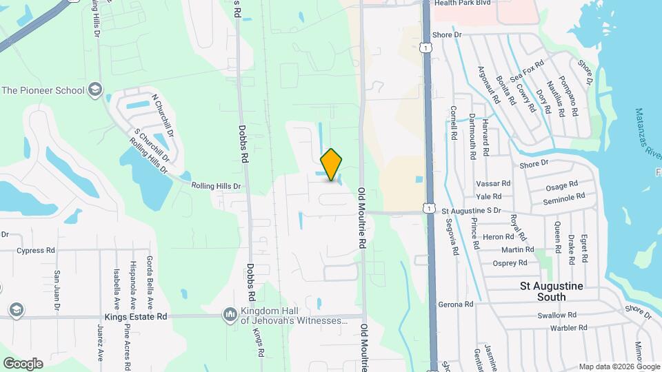 409 S Hidden Tree Dr Mapa y Detalles de la Ubicación