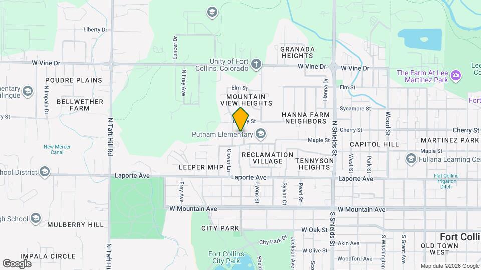 Close proximity to City Park! Map and Location Details