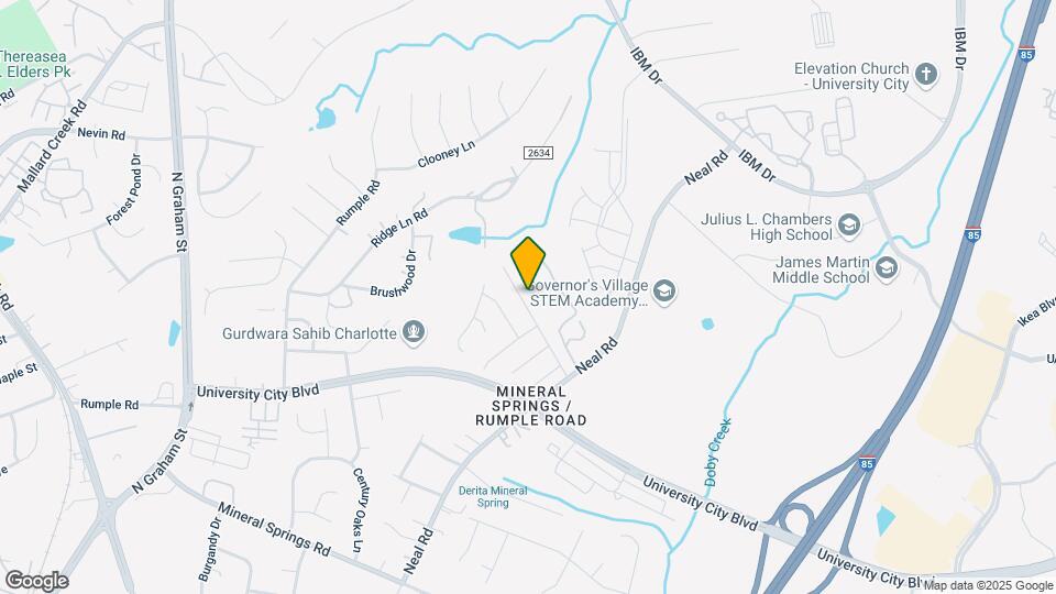 1506 Rumstone Ln Map and Location Details