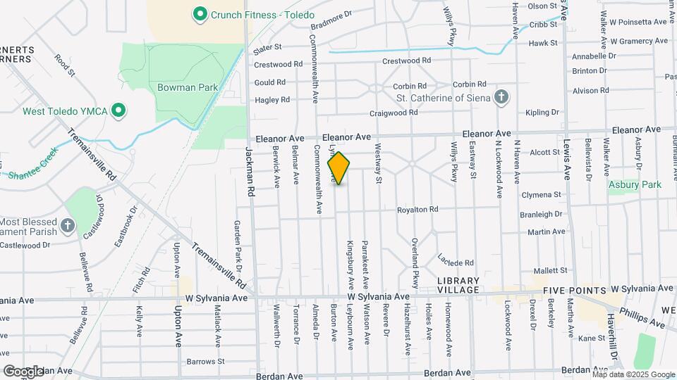 4336 Lyman Ave Map and Location Details