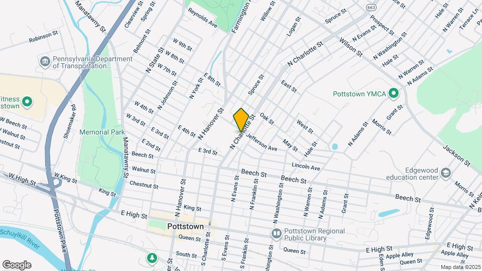 328 N Charlotte St Map and Location Details
