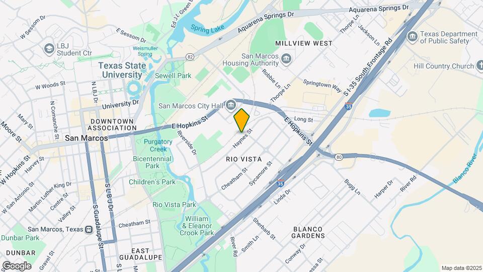 1035 Haynes St Map and Location Details