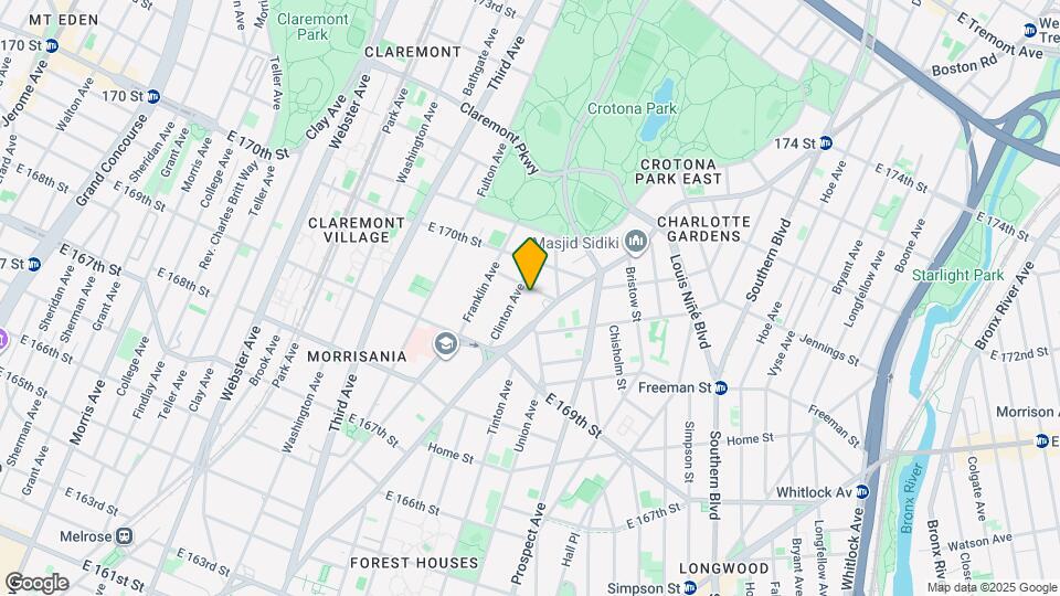 JEFFERSON PLACE, BRONX Mapa y Detalles de la Ubicación