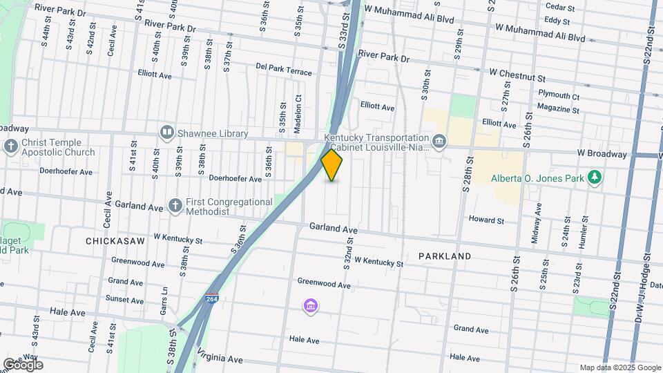 803 S 33rd St Map and Location Details