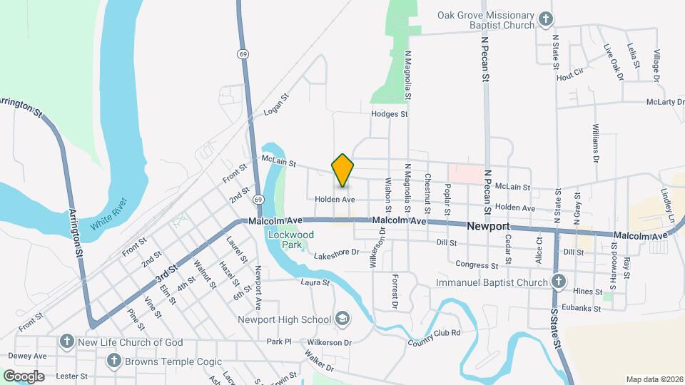 500 McLain St Mapa y Detalles de la Ubicación