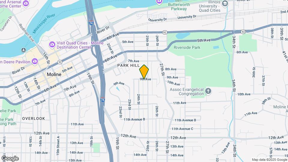 2416 9th Ave Mapa y Detalles de la Ubicación