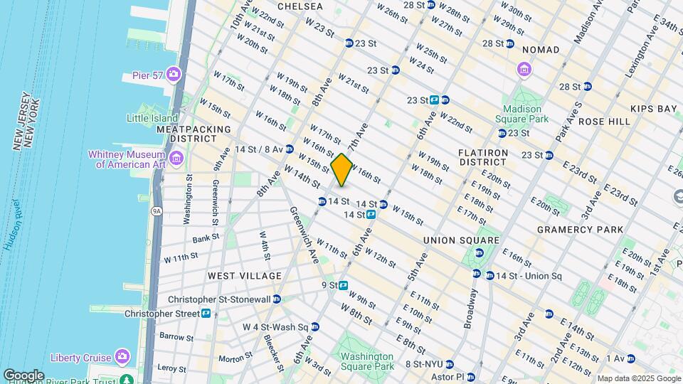 149 W 14th St Map and Location Details