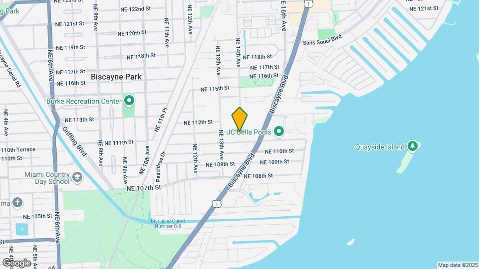 11020 NE 14th Ave Mapa y Detalles de la Ubicación