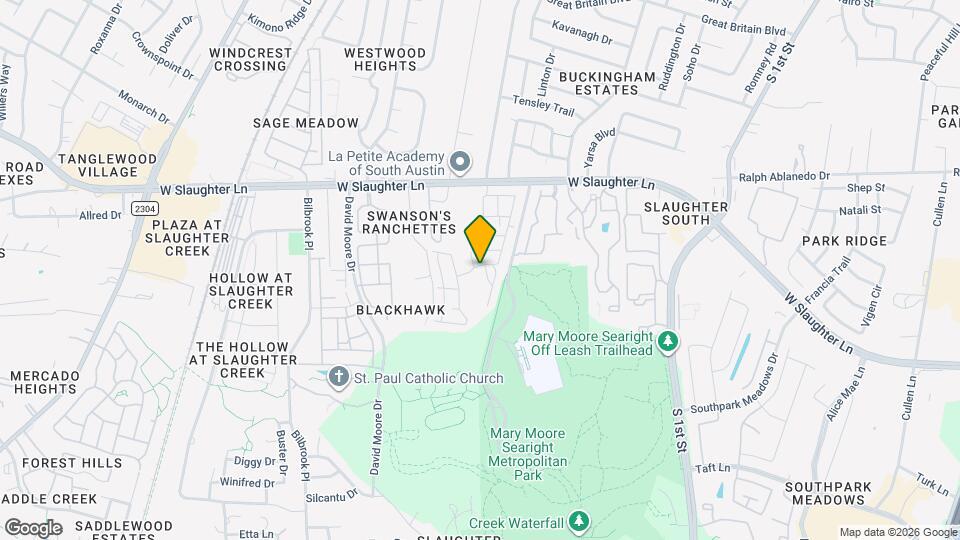 9515 Tanager Way Map and Location Details