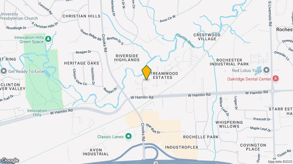 1873 Meadow Dale Ct Map and Location Details