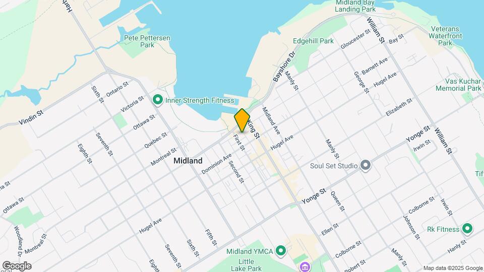 521 Bay St Map and Location Details