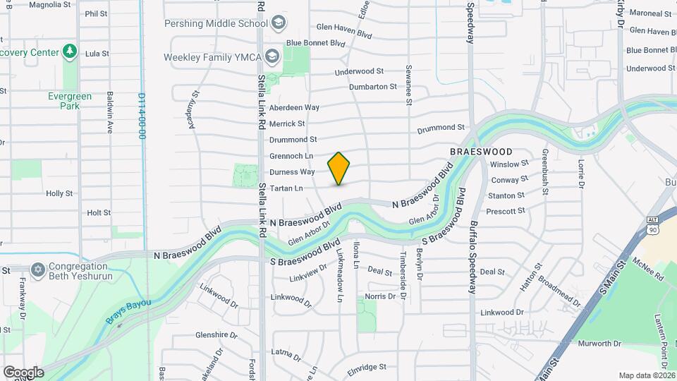 3735 Tartan Ln Map and Location Details